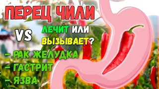 Перец ЧИЛИ 🌶 Неужели им можно лечить гастрит, язву и рак желудка? 🦀