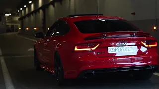 The Best V8 Engine Sounds Of The Audi RS7!!
