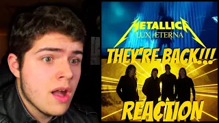 THE KINGS OF METAL ARE BACK??! "Lux Æterna" - Metallica (REACTION)