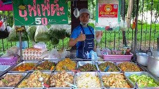 Amazing Price !! Only $1.29 Buffet !! All You Can Eat - Thailand Street Food