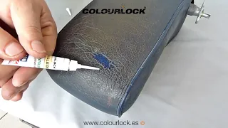 REPARACIÓN DE CUERO FRÁGIL Y CON MULTIFISURAS  | COLOURLOCK