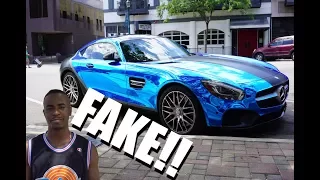 Strangers Describe My Chrome AMG GTS In ONE Word