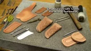 Knife Sheath Making | Part 3 | How to make Leather Pocket Knife Sheaths for Folding Knives