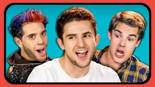 YOUTUBERS REACT TO THEIR OLD YOUTUBE CHANNEL PROFILE #2
