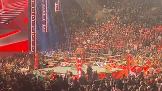 Brock Lesnar Brutally Attacks Cody Rhodes On The Raw After WrestleMania 39 (Live  Crowd Reaction)