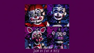 Join Us For A Bite - FNAF // Slowed + Reverb