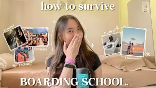 how to SURVIVE boarding school!! | tips & advice📝🤍