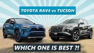 2023 Toyota RAV4 vs 2023 Hyundai Tucson – The Compact SUV Champs ??!