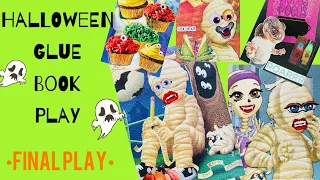 Halloween Glue Book • Final Play!! • #halloweencrafts #gluebook #collage #crafts #halloween #LGB