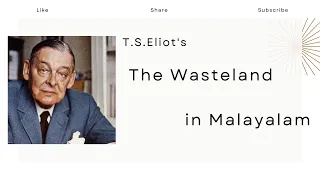 The Waste Land by T.S Eliot/ Detailed analysis in Malayalam.