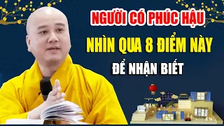 Người Sống Có Phúc Hậu Phước Báu Càng Nhiều - Thầy Thích Pháp Hòa