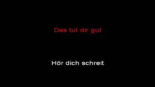 Rammstein - Ich Tu Dir Weh (instrumental with lyrics)