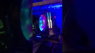 Computer not posting, vga light on.