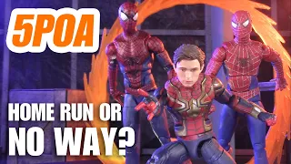 NO WAY HOME! Marvel Legends Spider-Man Box Set Action Figure Review (Tobey Maguire, Andrew Garfield)