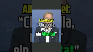 Es war ein Attentat! #chrupalla #aliceweidel