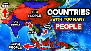 Why 50% of the World Lives in these 7 OVERPOPULATED Countries