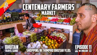 Centenary Farmers Market Thimphu | Shopping in Bhutan Vlog