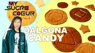 How to make Squid Game Dalgona Candy  #DalgonaChallenge