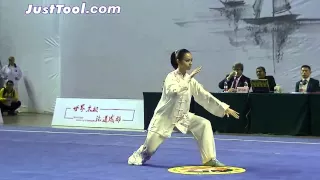 1st World Taijiquan Championships (2014) - Women's Group A Yang Style Taijiquan - 3rd Place INA