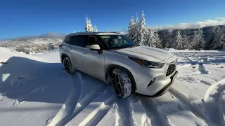 Toyota Highlander 2.5 Hybrid 2021 - Ep. 1 - Snow test