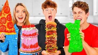 100,000 CALORIES IN 24 HOURS CHALLENGE!!