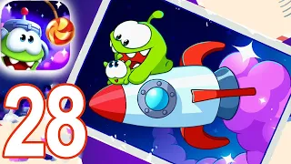 Cut the Rope Remastere‪d - SPACE - Gameplay Walkthrough Part 28 (iOS)