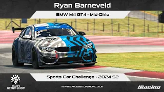 iRacing - 24S2 - BMW M4 GT4 - Sports Car Challenge - Mid-Ohio - RB