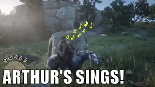 Red Dead Redemption 2 - Arthur Morgan's Sings While Riding Horse