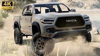 Broken Shaft, Unbroken Spirit with TOYOTA TACOMA 2022 I Beamng.drive I 4K Gameplay