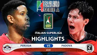 Wilfredo leon vs Ran Takahashi | Highlights | Sir Safety Conad Perugia vs Kioene Padova