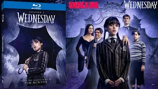 Wednesday Season 1 on Blu Ray (Unboxing and Review) (Jenna Ortega) (Netflix)