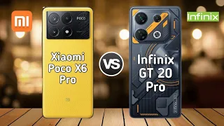 Infinix GT 20 Pro Vs Xiaomi Poco X6 Pro | Full comparison ⚡ Which one is Best?