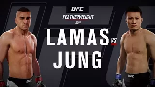 UFC2 - Ricardo Lamas VS Chan Sung JUNG. [ME] ☆ PRO MODE ☆