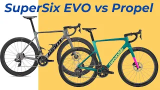 CANNONDALE SUPERSIX EVO 2 vs GIANT PROPEL ADVANCED 1 | Head to Head by Cycling Insider