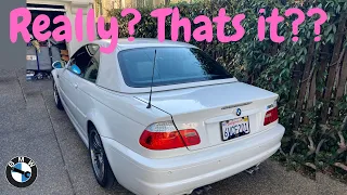 YOU EVER WONDER? - How to Install a e46 Convertible HARDTOP