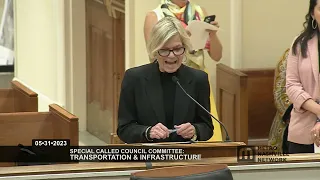 05/31/23 Special Called Council Committee: Transportation & Infrastructure