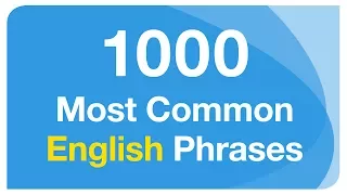 대화를 위한 가장 일반적인 1000가지 영어 문구(자막 포함)