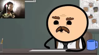 Totallyweridguy reacts to:Cyanide and Happiness White Knight