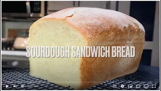 THE BEST Sourdough Sandwich Loaf: Soft & DELICIOUS