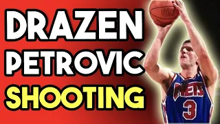 Drazen Petrovic Basketball Shooting Form