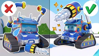 Super Truck’s BROKEN DRILL needs to be repaired! | Car Repair  | Kid Cartoons | Trucks Videos