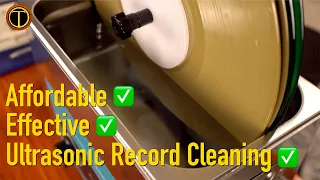Ultrasonic Record Cleaning On The Budget