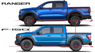 NEW Ford Ranger Raptor vs Ford F-150 Raptor - This is the one I buy and why