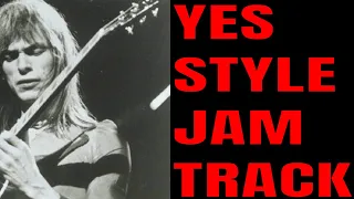 Epic 1970's Space Rock Jam | Yes Style Guitar Backing Track  (G Minor)