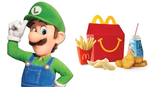Super Mario Bros. Movie Characters and their favorite FAST FOODS! (and things) MVPerry Compilation