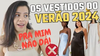 OS VESTIDOS DA MODA VERÃO 2024 - Raisa Brito