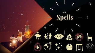 Sky: CotL All Spells (Blessings) including all new size spells (tiny, huge, max size, min size)