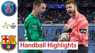 Paris Saint-Germain HB Vs Barca handball Highlights Quarter finals EHF Champions League 2024