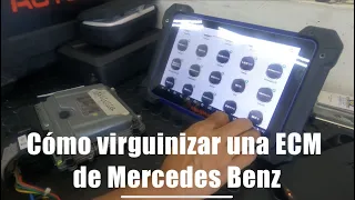 Como virguinizar una ECM  de Mercedes Benz