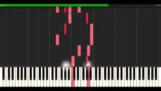 Greensleeves Slow Version [Piano Tutorial] (Synthesia)